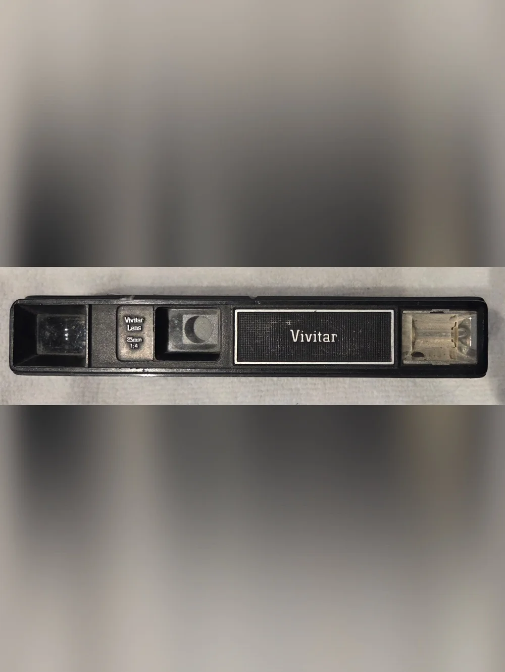 Vintage Vivitar 604 Black Pocket Film Camera